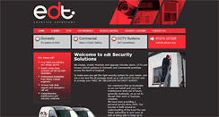 Desktop Screenshot of edtsecurity.co.uk